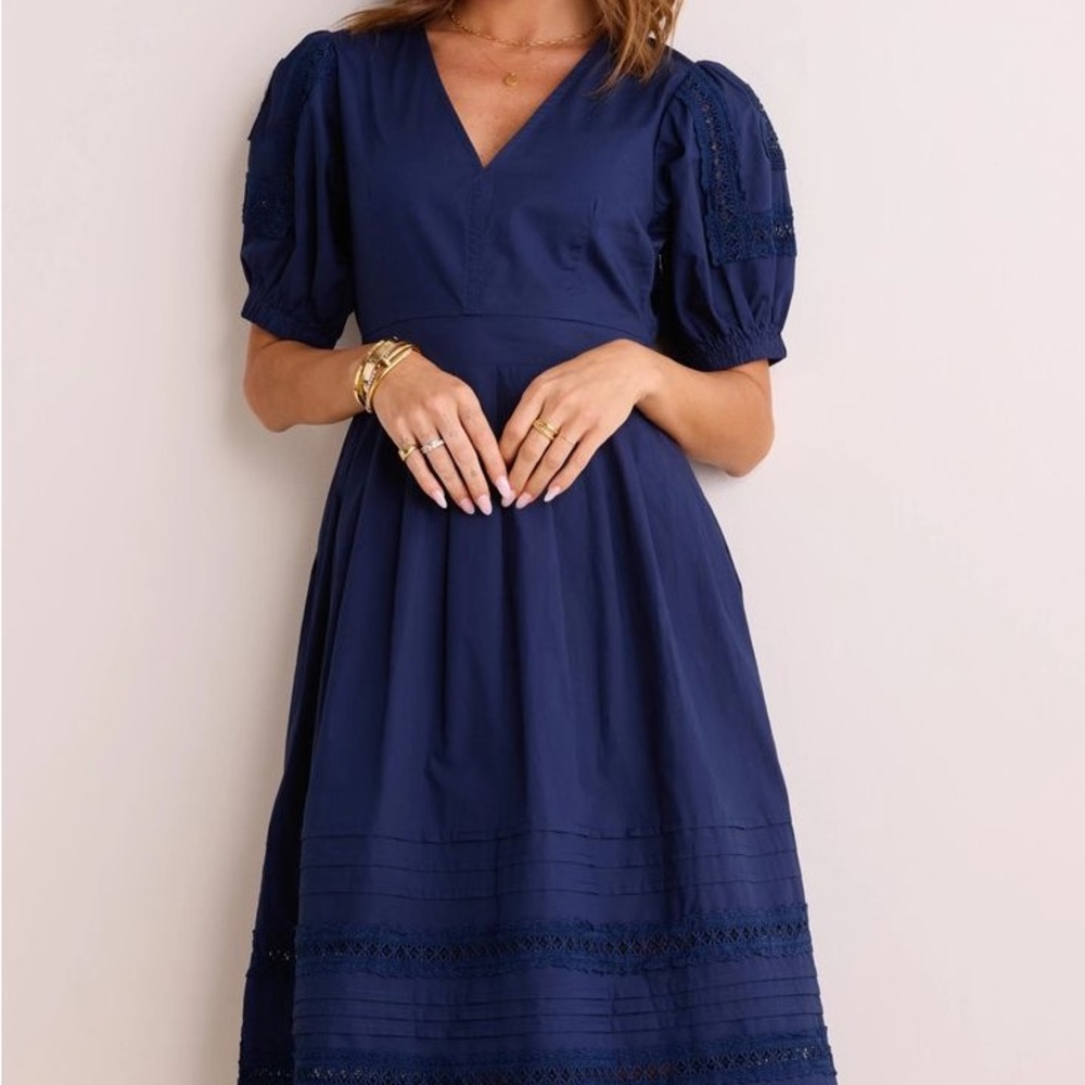 Pinch Navy Blue Midi Dress - Picture 5 of 5